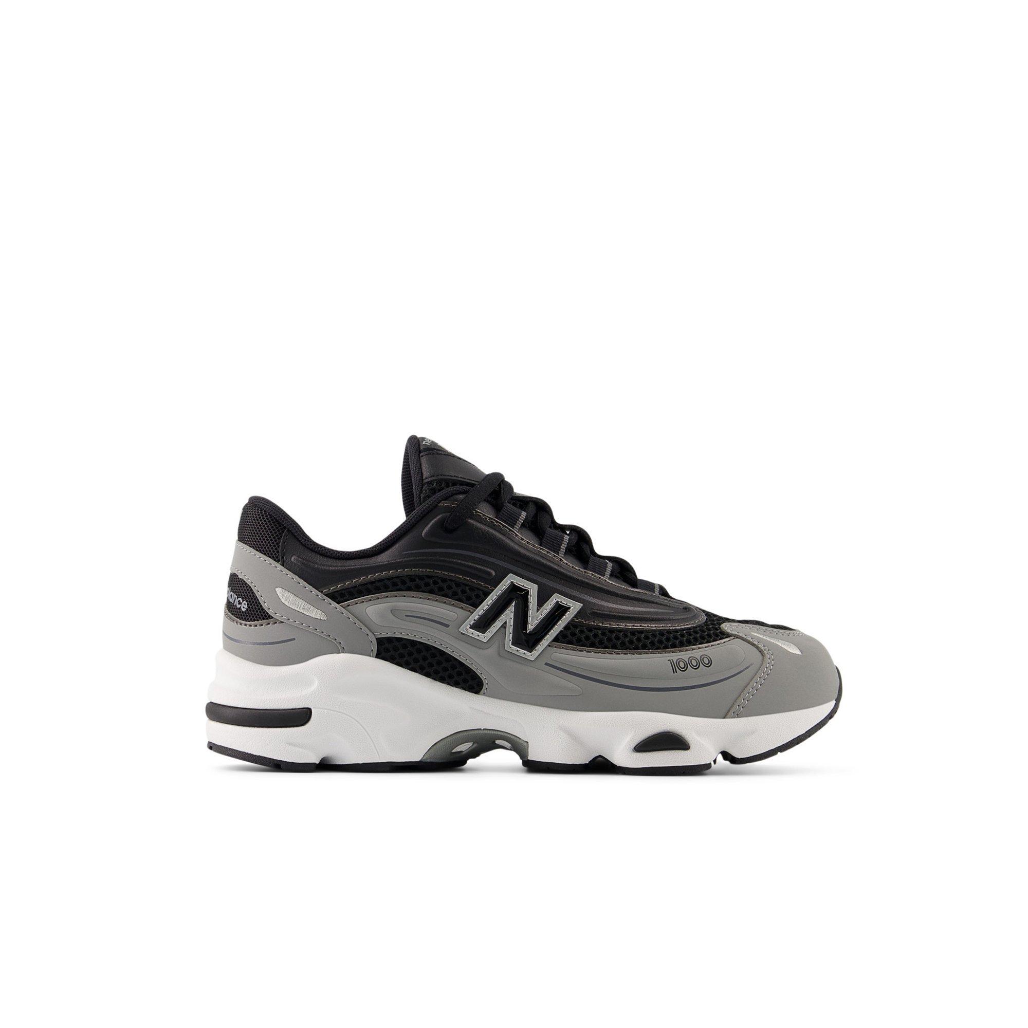 New Balance 1000 Boys' Lace Up Low Top Shoes - Black/Grey